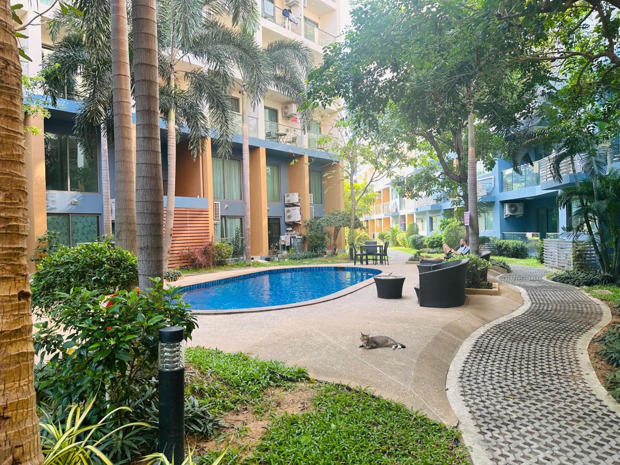 Laguna Beach Resort 2-Loft Room Garden View Jomtien Beach Exteriör bild